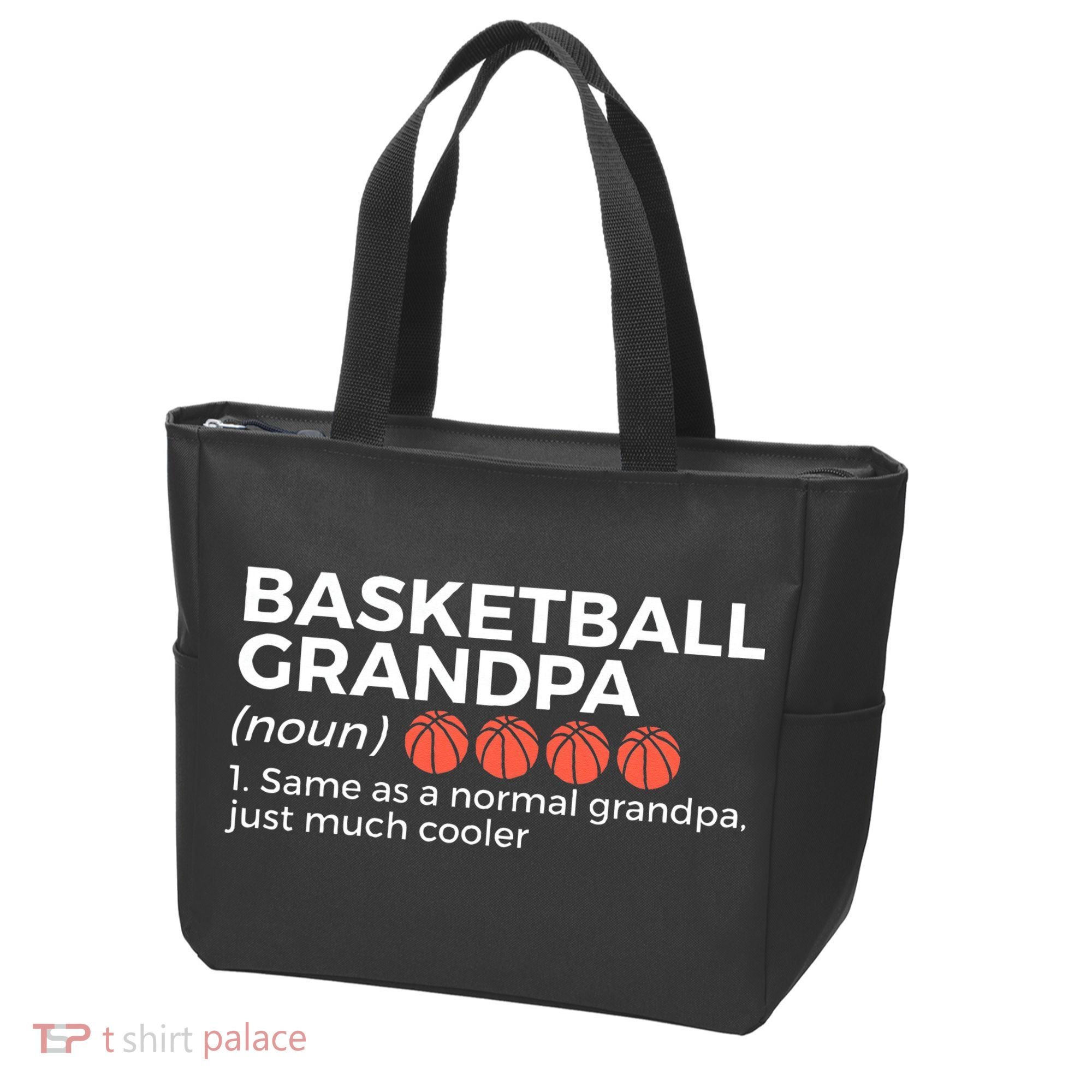 Basketball Grandpa Definition Tote Bag