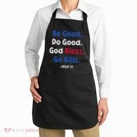 Be Good Do Good God Bless Go Bill Apron thumb 2