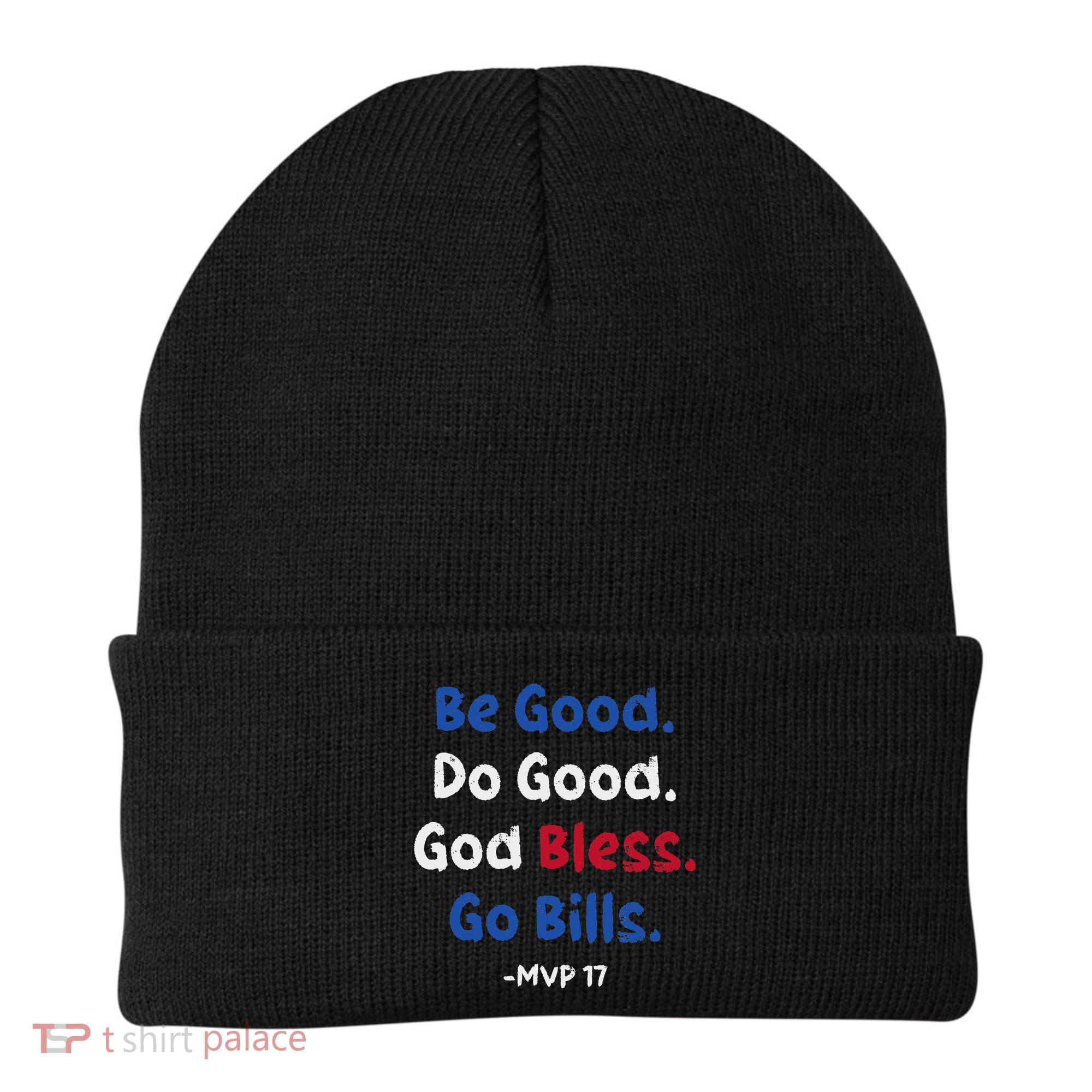 Be Good Do Good God Bless Go Bill Beanie