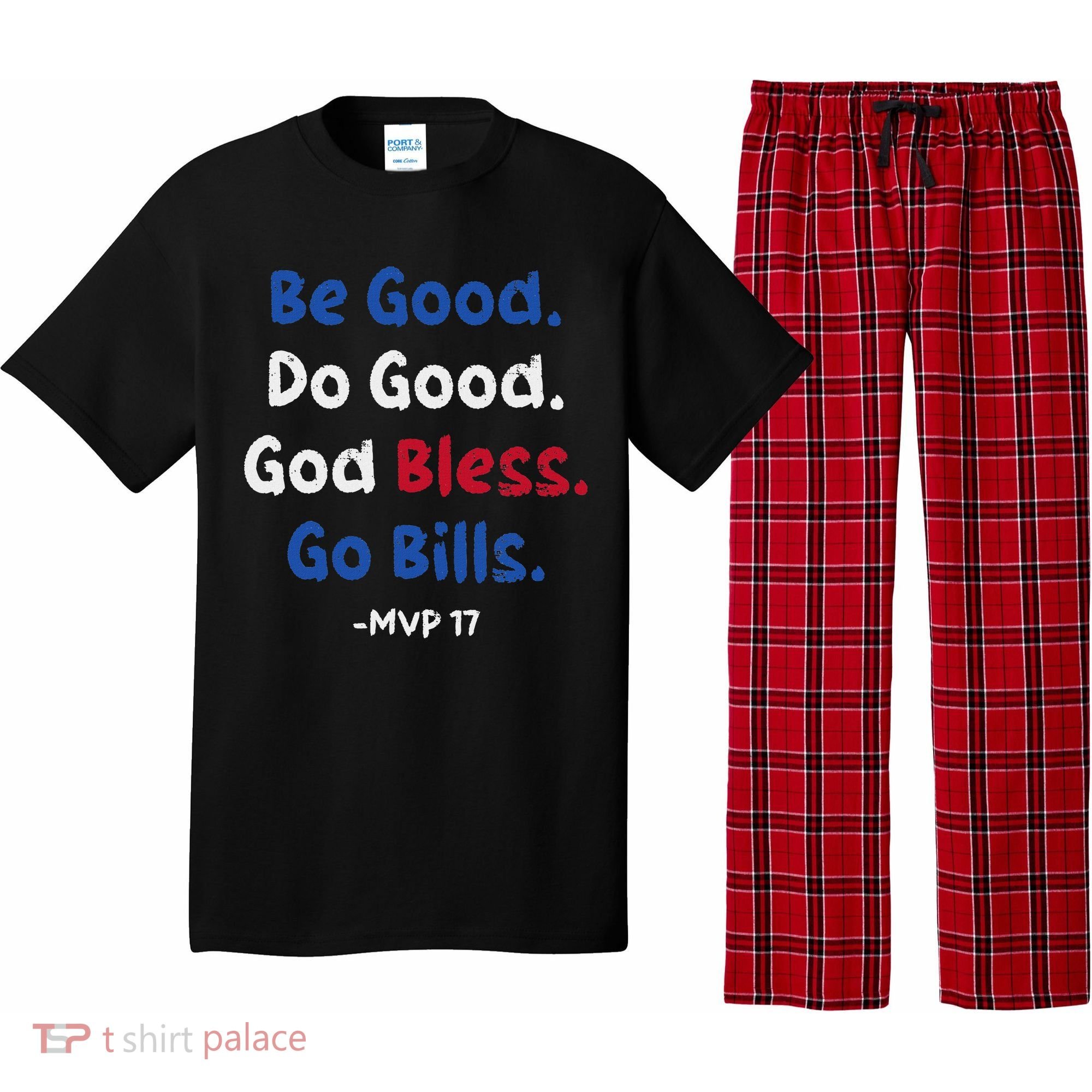 Be Good Do Good God Bless Go Bill Pajama Set
