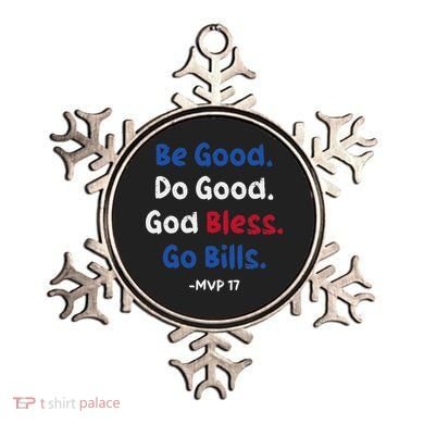 Be Good Do Good God Bless Go Bill Ornament
