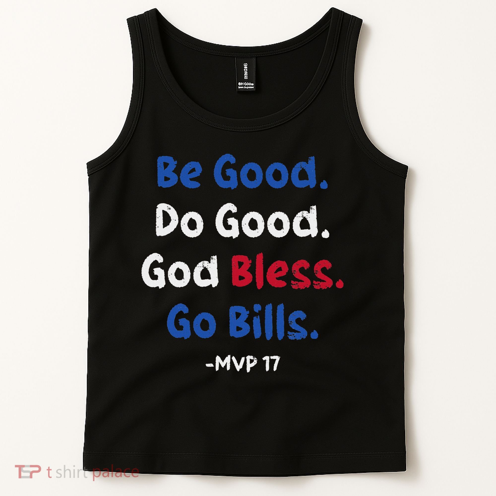 Be Good Do Good God Bless Go Bill Tank Top