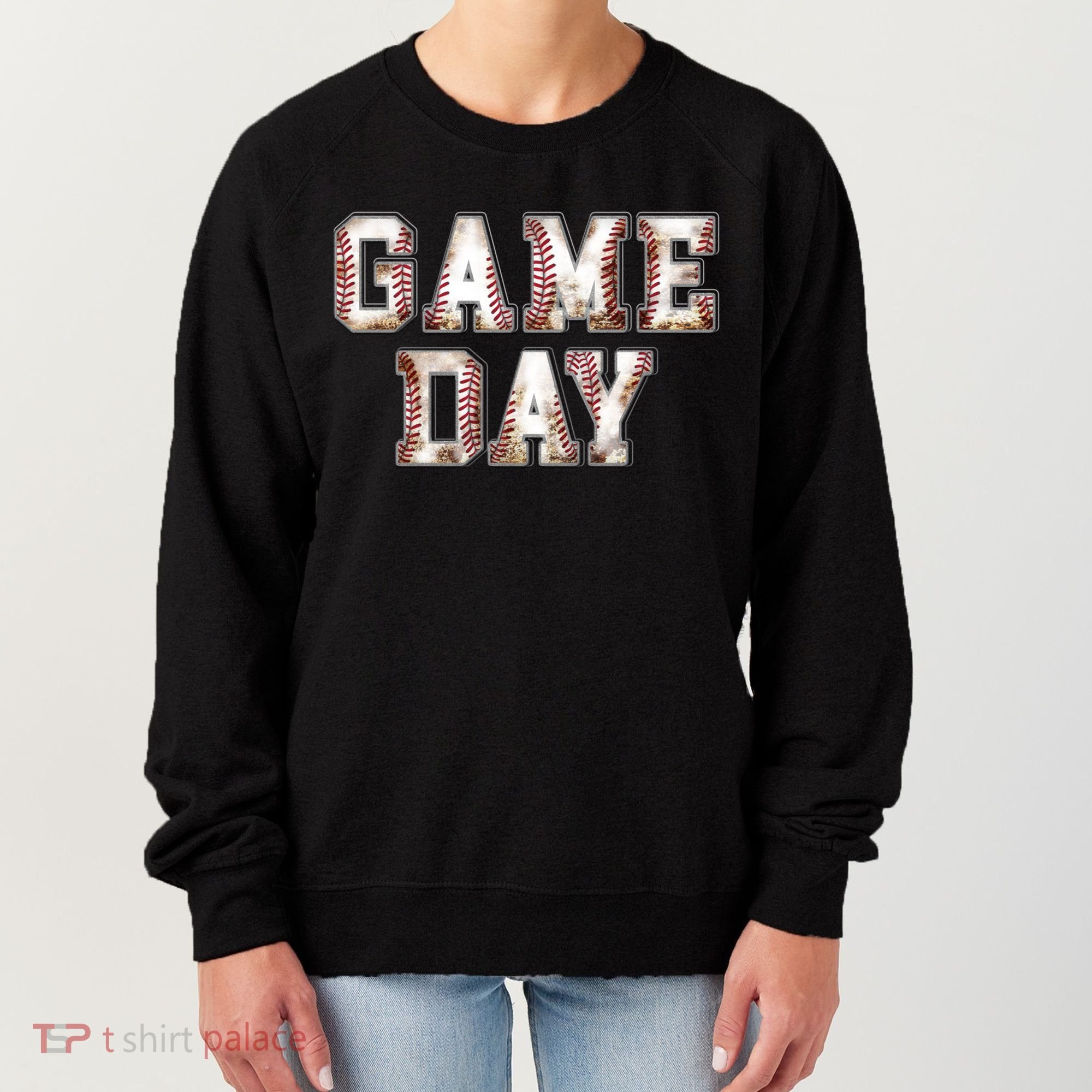 Baseball Game Day Cute Gift Women's Sweatshirt