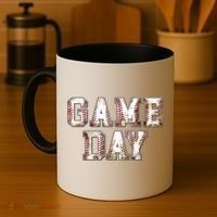 Baseball Game Day Cute Gift Coffee Mug thumb 4
