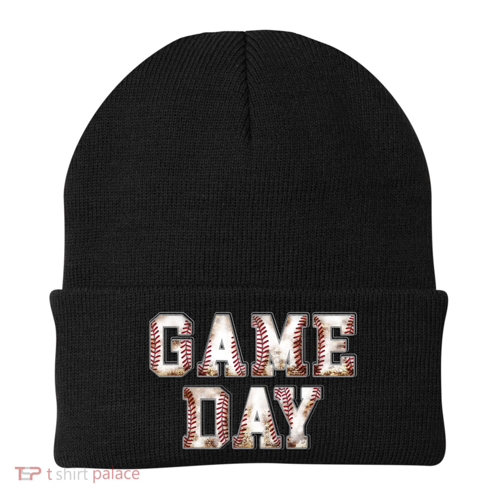 Baseball Game Day Cute Gift Beanie