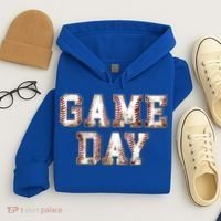 Baseball Game Day Cute Gift Hoodie thumb 4