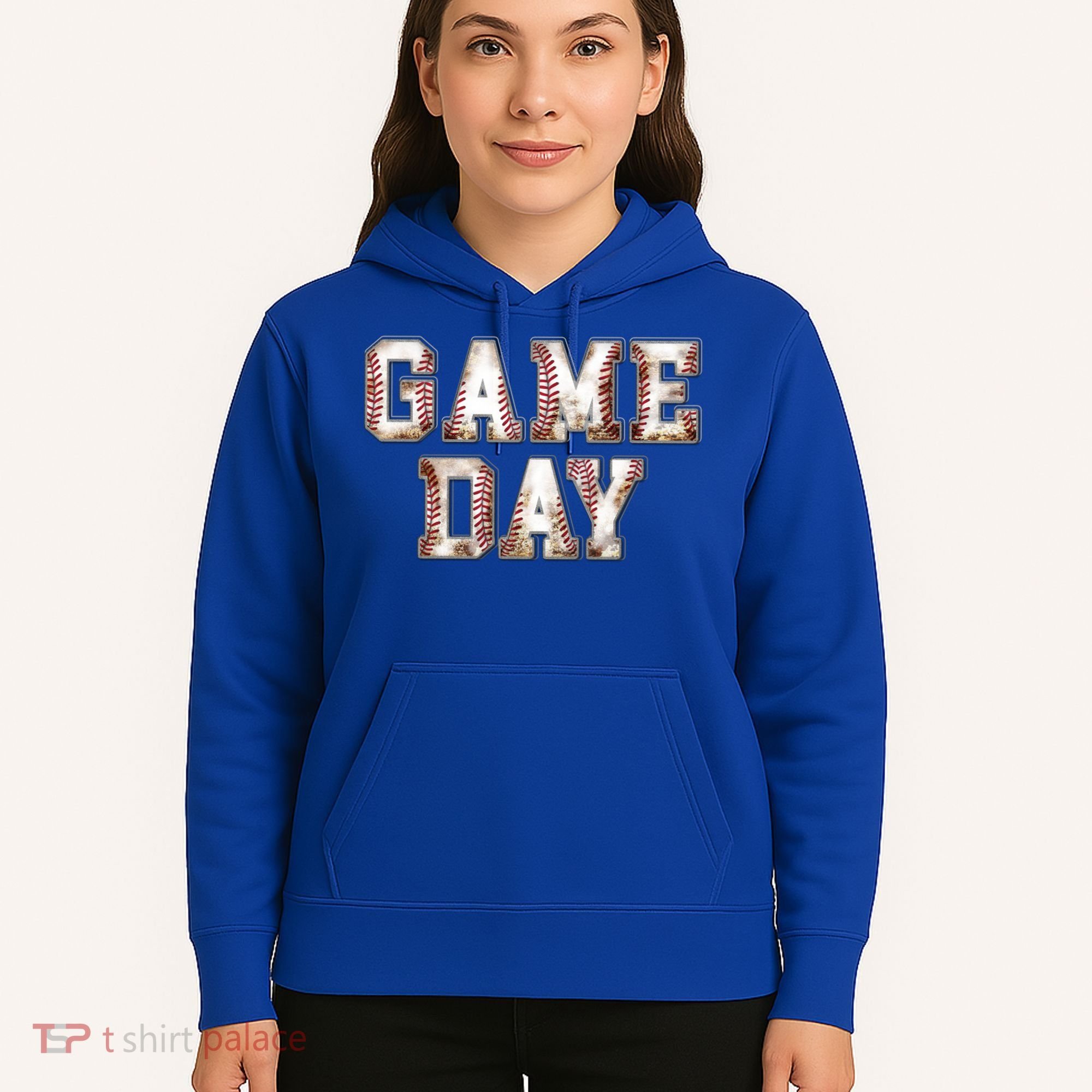 Baseball Game Day Cute Gift Hoodie