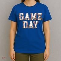 Baseball Game Day Cute Gift T-Shirt thumb 4