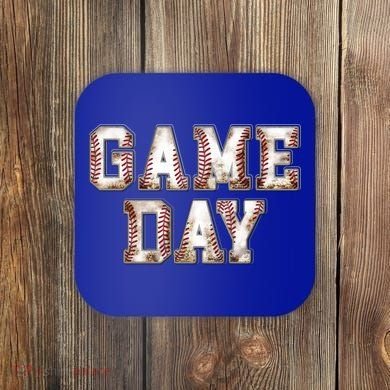 Baseball Game Day Cute Gift Coaster