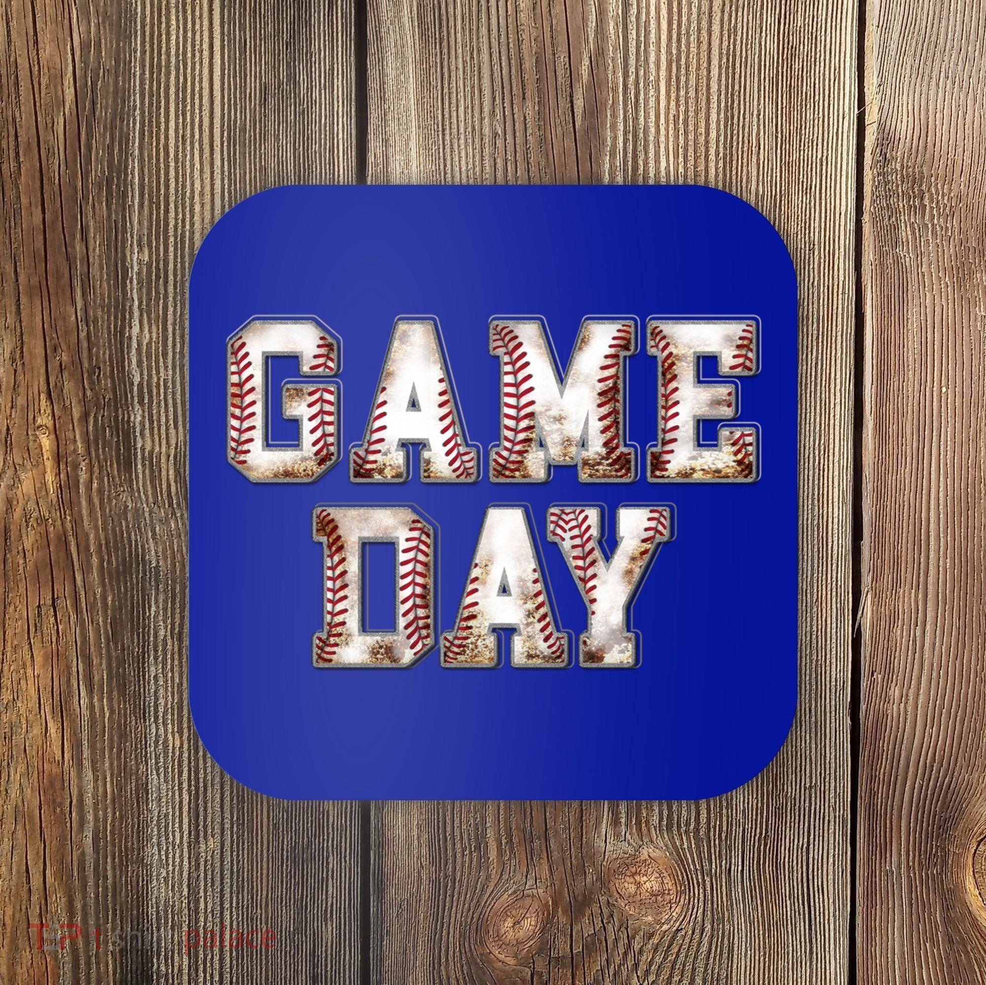 Baseball Game Day Cute Gift Coaster