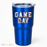 Baseball Game Day Cute Gift Tumbler thumb 0