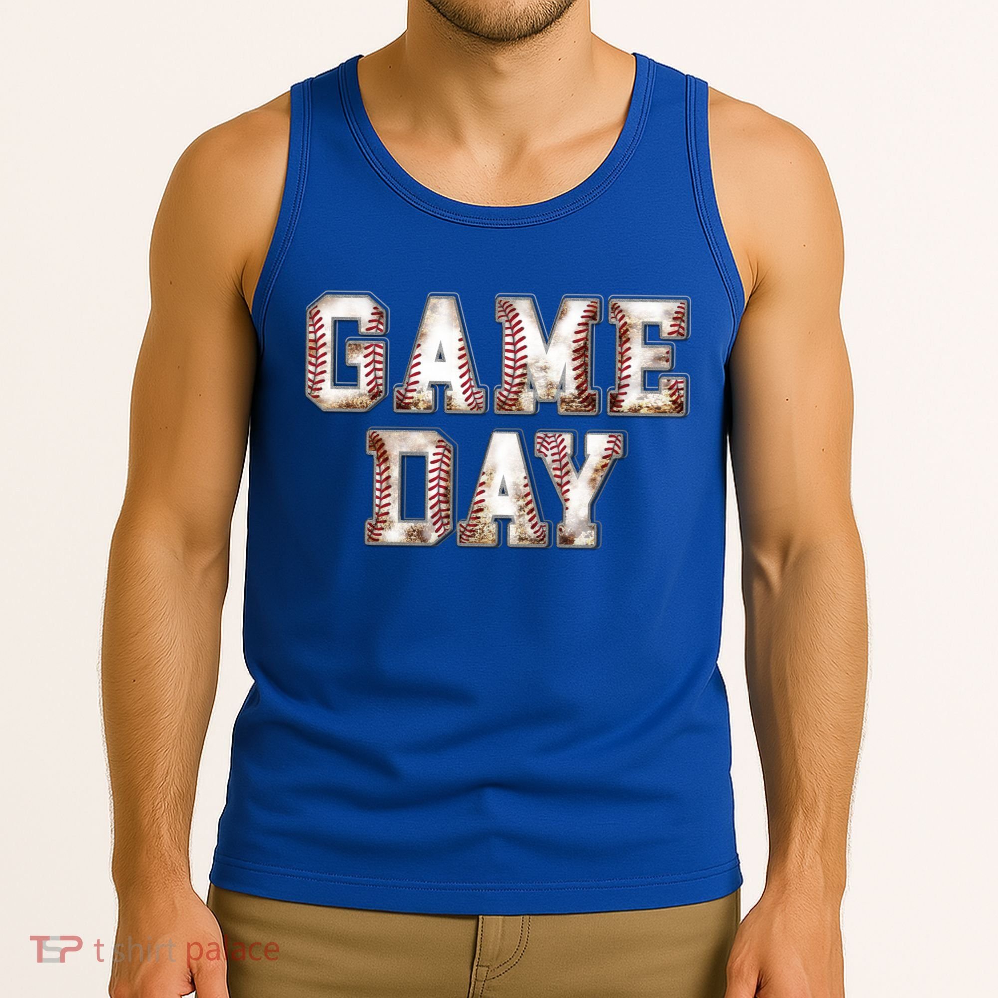 Baseball Game Day Cute Gift Tank Top