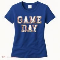 Baseball Game Day Cute Gift Women's T-Shirt thumb 0