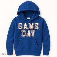 Baseball Game Day Cute Gift Kids Hoodie thumb 0