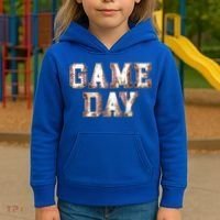 Baseball Game Day Cute Gift Kids Hoodie thumb 3