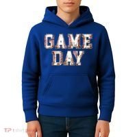 Baseball Game Day Cute Gift Kids Hoodie thumb 4