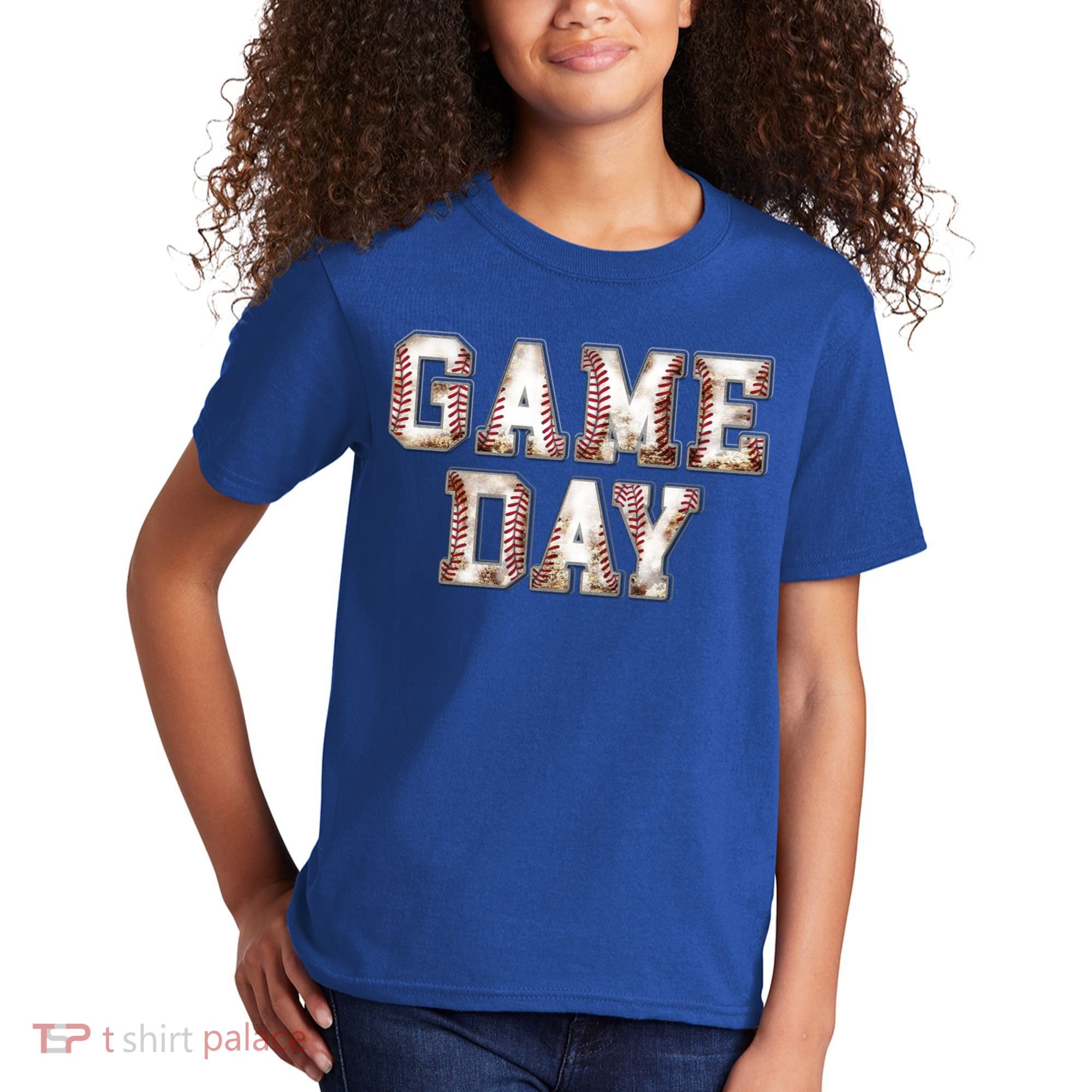 Baseball Game Day Cute Gift Kids T-Shirt
