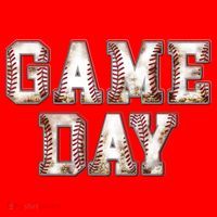 Baseball Game Day Cute Gift Santa Hat thumb 1