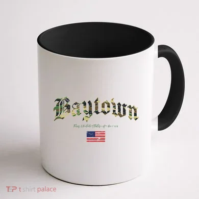 Bryan Gothic Design Camouflage Version Coffee Mug back