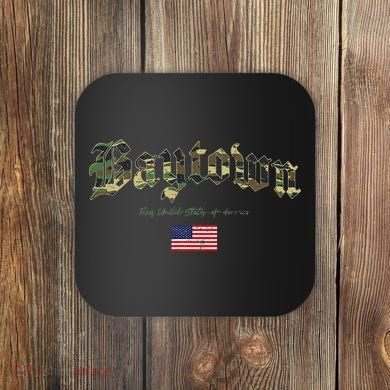 Bryan Gothic Design Camouflage Version Coaster
