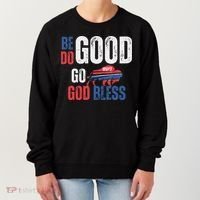 Be Good Do Good God Bless Go Buffalo Women's Sweatshirt thumb 0