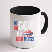 Be Good Do Good God Bless Go Buffalo Coffee Mug thumb 1