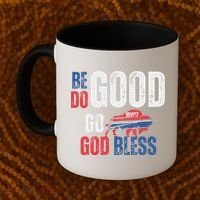 Be Good Do Good God Bless Go Buffalo Coffee Mug thumb 2