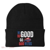 Be Good Do Good God Bless Go Buffalo Beanie thumb 0