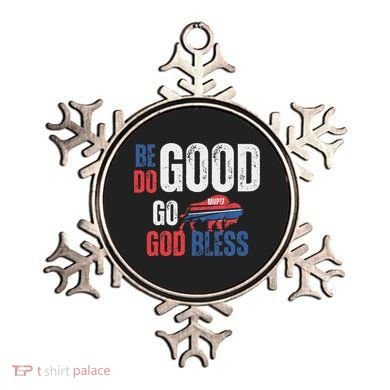 Be Good Do Good God Bless Go Buffalo Ornament
