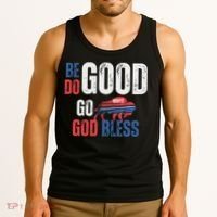 Be Good Do Good God Bless Go Buffalo Tank Top thumb 3