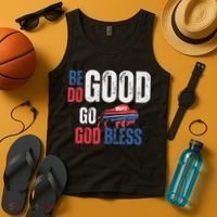Be Good Do Good God Bless Go Buffalo Tank Top thumb 4