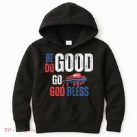 Be Good Do Good God Bless Go Buffalo Kids Hoodie thumb 0
