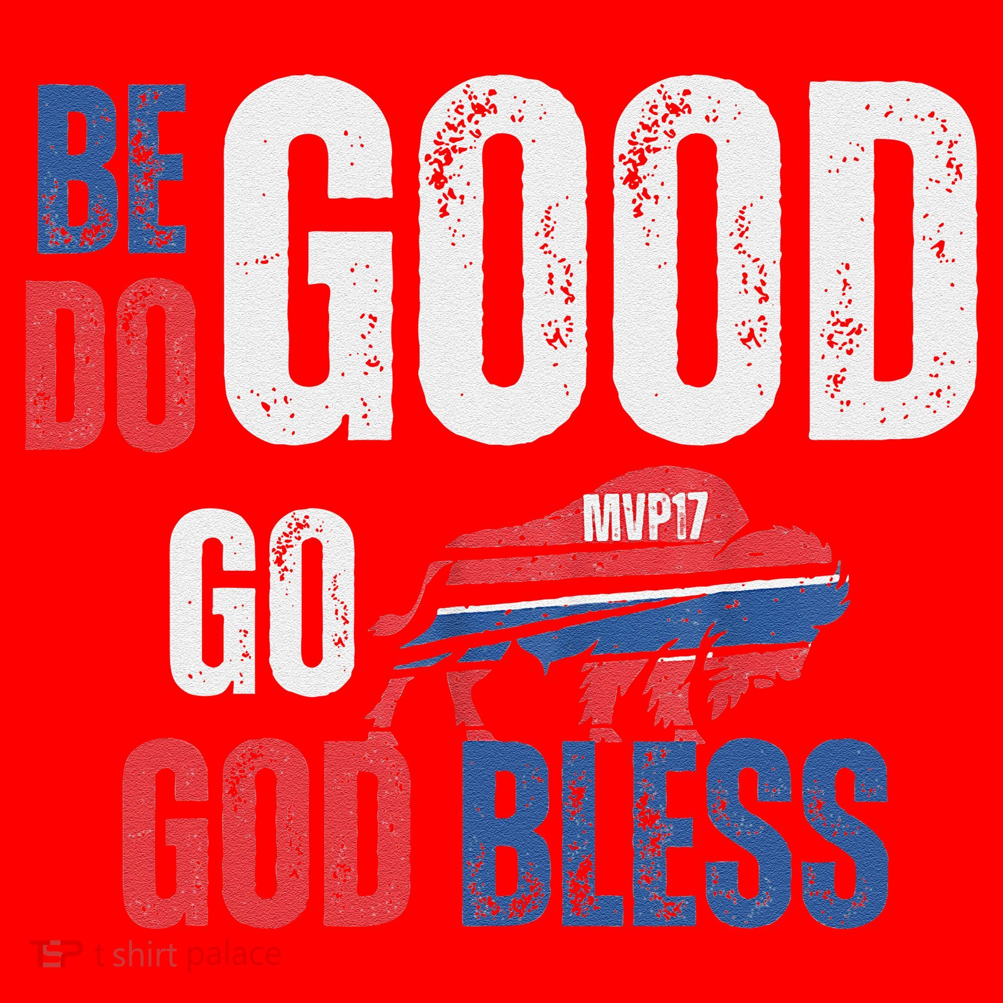 Be Good Do Good God Bless Go Buffalo Santa Hat