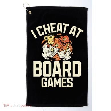 Board Games Dice Design For Tabletop Player Game Night Host Golf Towel
