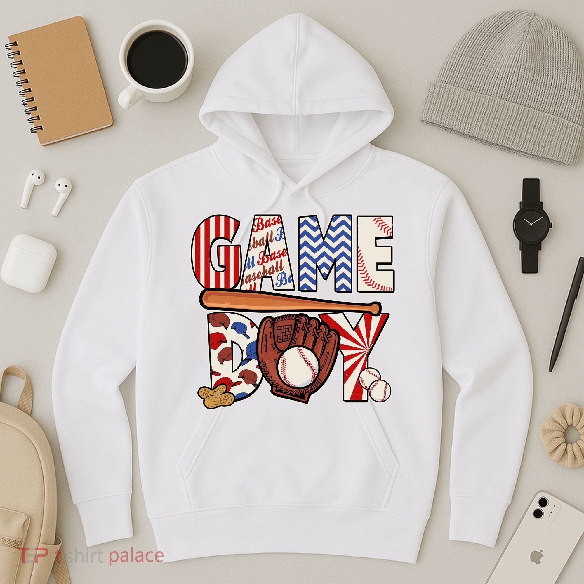 Baseball Game Day Hoodie
