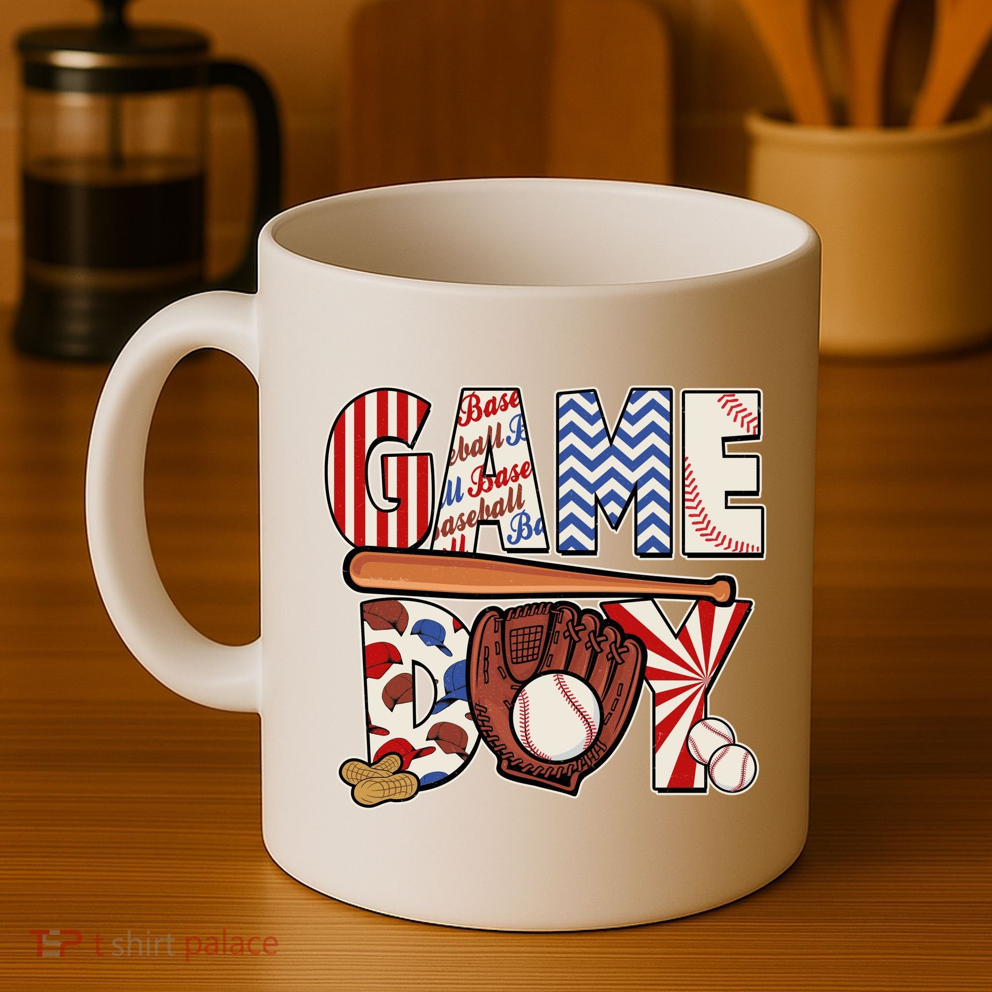Baseball Game Day Coffee Mug