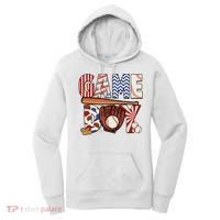 Baseball Game Day Women's Hoodie thumb 0