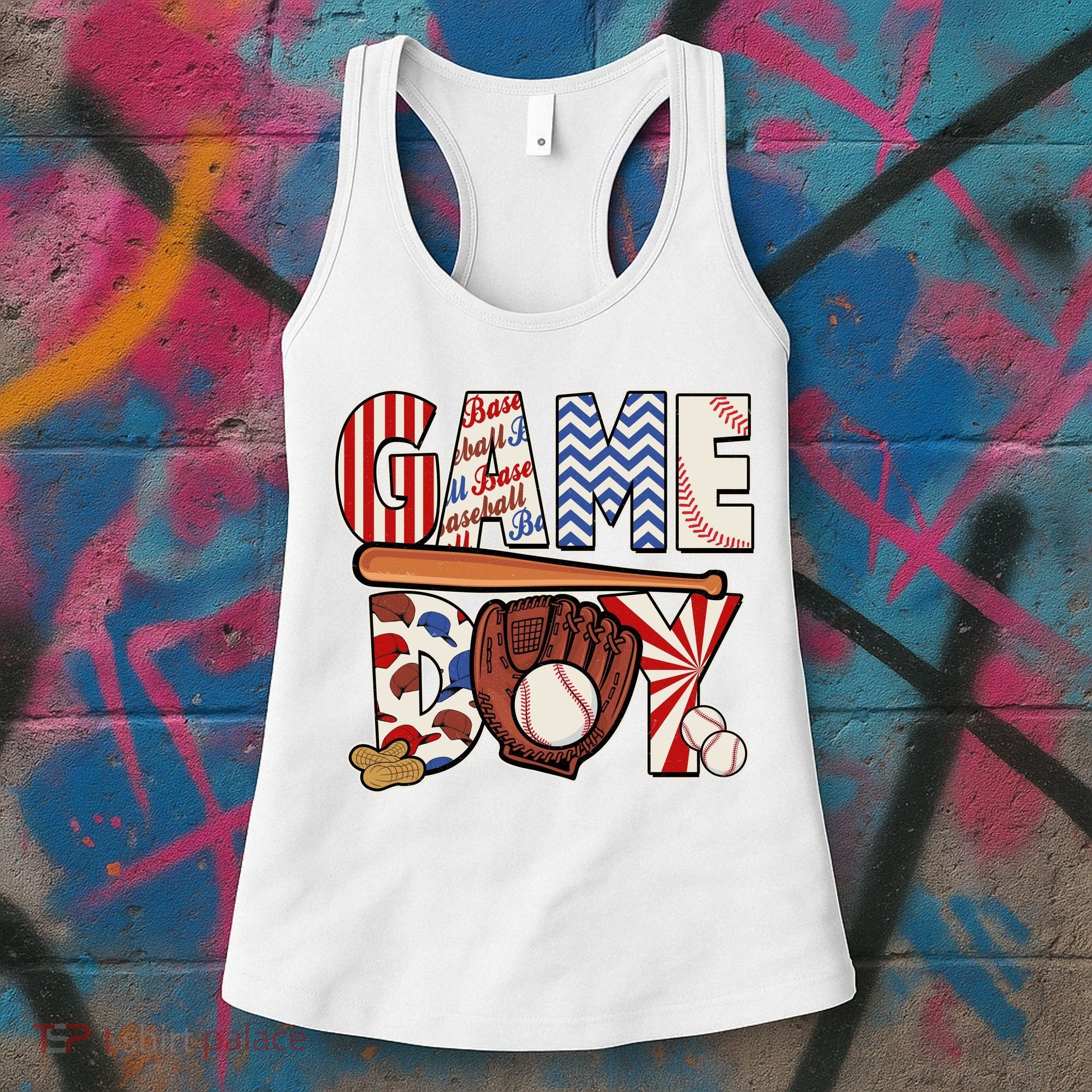 Baseball Game Day Women's Tank Top