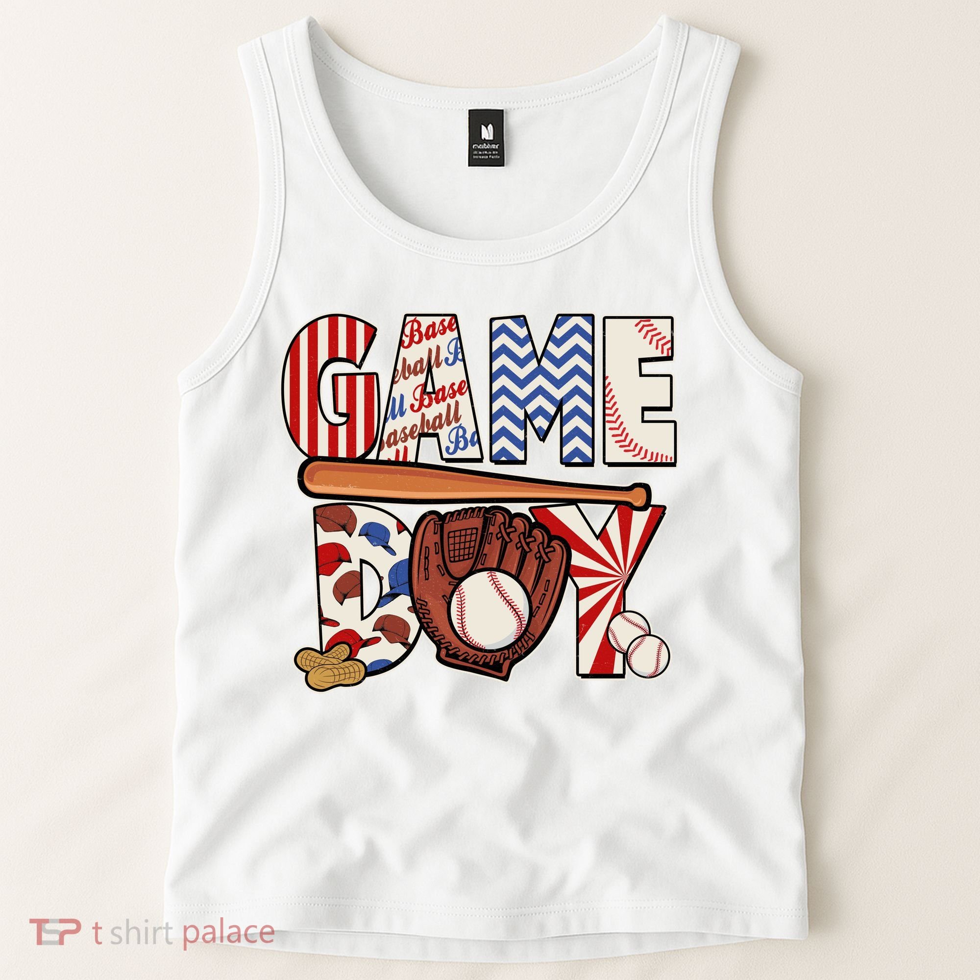 Baseball Game Day Tank Top