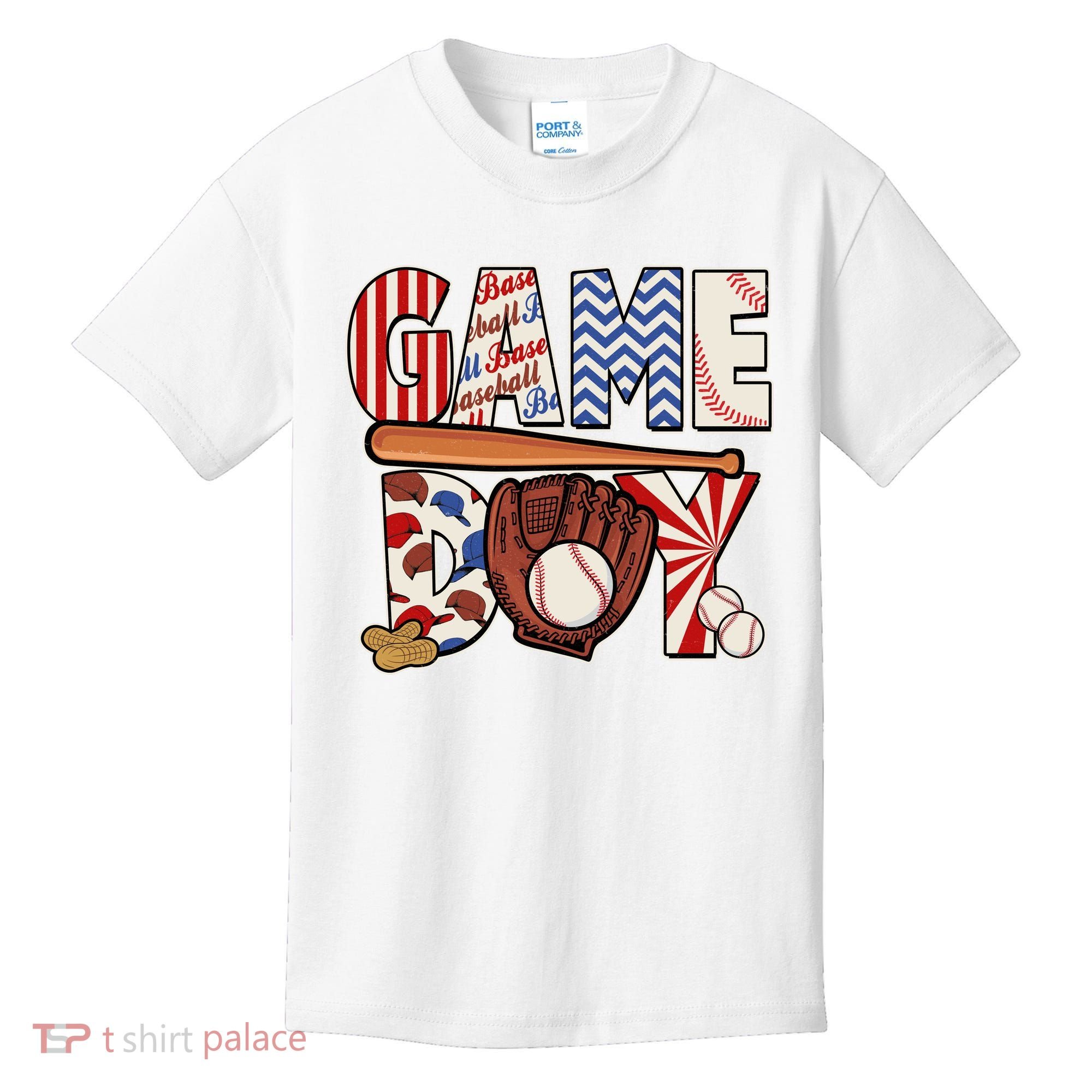 Baseball Game Day Kids T-Shirt