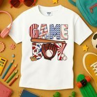 Baseball Game Day Kids T-Shirt thumb 3