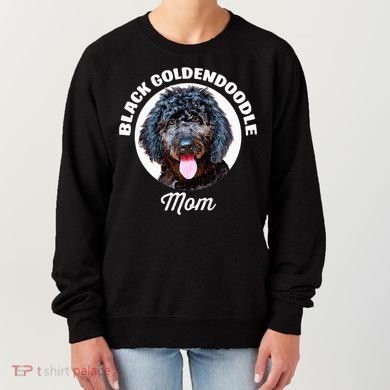 Black Goldendoodle Dog Mom Women's Sweatshirt