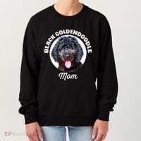 Black Goldendoodle Dog Mom Women's Sweatshirt thumb 0