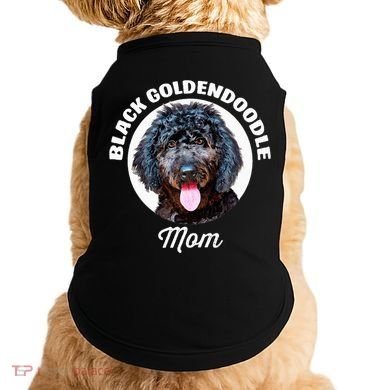 Black Goldendoodle Dog Mom Doggie Tank