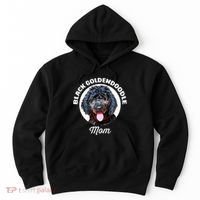 Black Goldendoodle Dog Mom Hoodie thumb 0