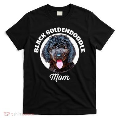 Black Goldendoodle Dog Mom T-Shirt