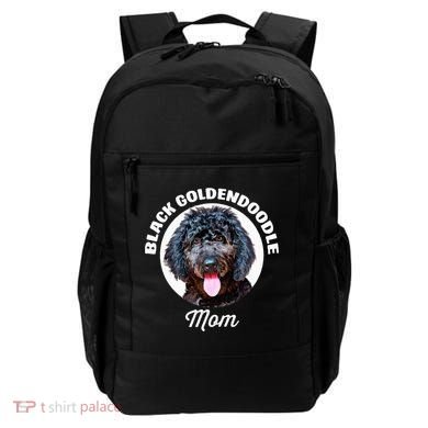 Black Goldendoodle Dog Mom Backpack