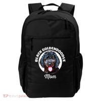 Black Goldendoodle Dog Mom Backpack thumb 0