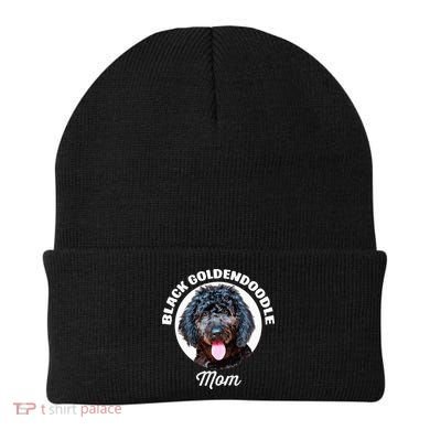Black Goldendoodle Dog Mom Beanie