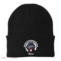 Black Goldendoodle Dog Mom Beanie thumb 0